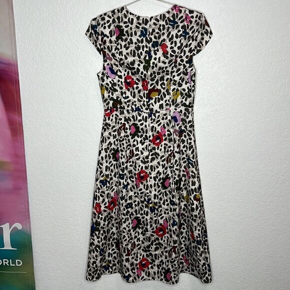 NWT Ted Baker London Stelaar Wilderness MIDI Dress Ted Size 1/ US XS - Picture 8 of 16